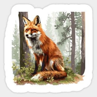 Fox Lovers Sticker